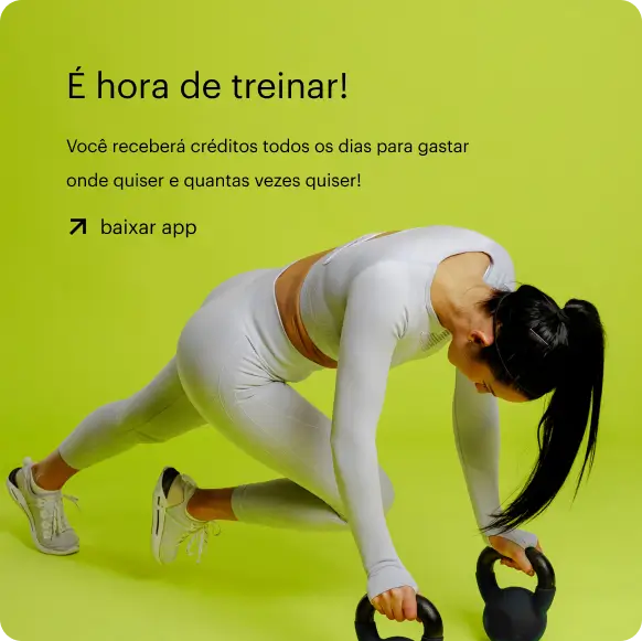 É hora de treinar